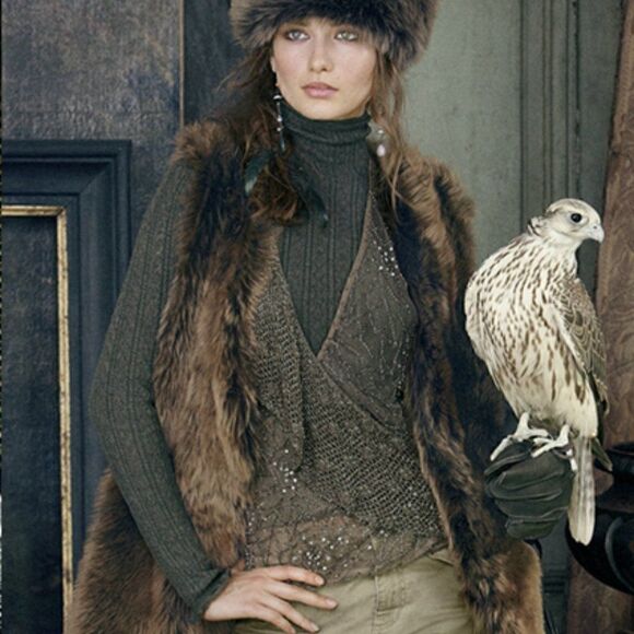 Ralph Lauren Fall/Winter '11 Blonde Lamb Shearling Vest - Picture 4 of 16